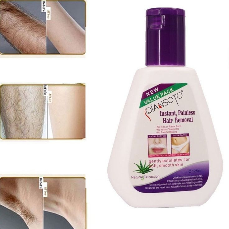 Qiansoto Instant, Painless Hair Removal Cream | Gentle Exfoliator for Smooth Skin-125ml