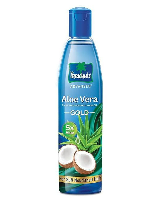 Parachute Advansed Aloe Vera Enriched Coconut Hair Oil - Gold (150 মি.লি.)