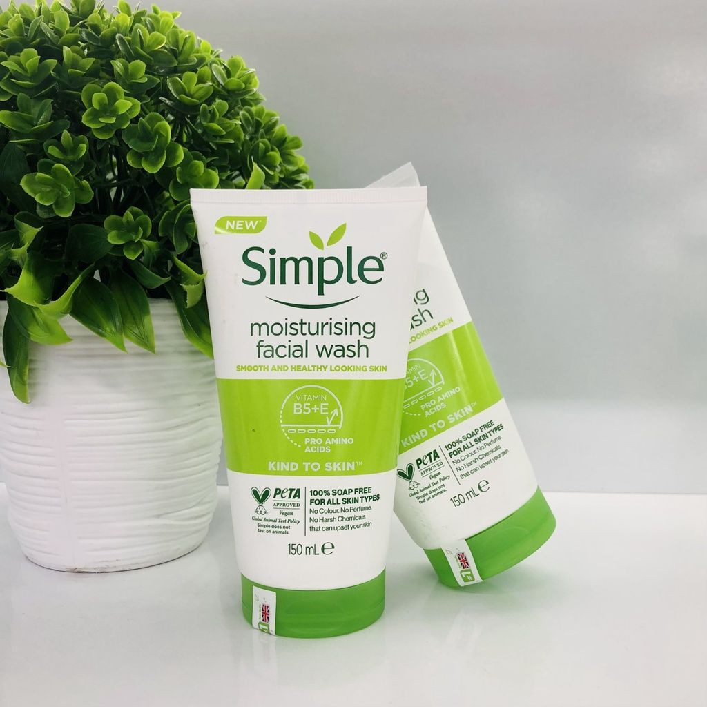 Simple Moisturising Facial Wash-150ml