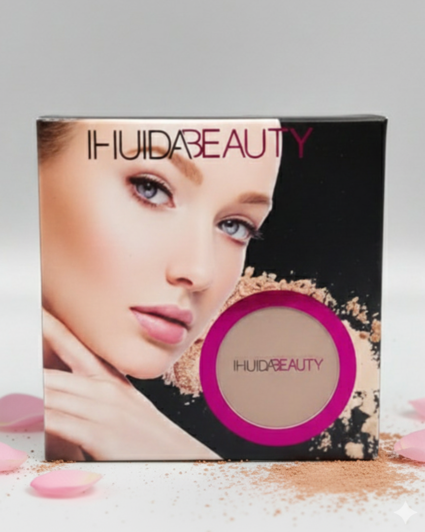 Golden Rose Matte Pressed Powder - Long-Lasting Shine Control & Perfect Finish