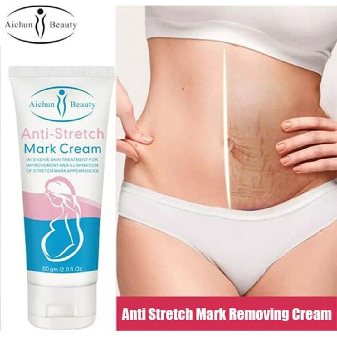 Aichun Beauty Anti-Stretch Mark Cream - Intensive Skin Treatment (60g)