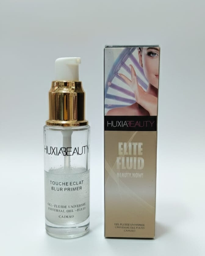 HUXIABEAUTY Elite Fluid Touch Éclat Blur Primer | মেকআপ ফিক্সিং জেল | Universal Smoothing Base