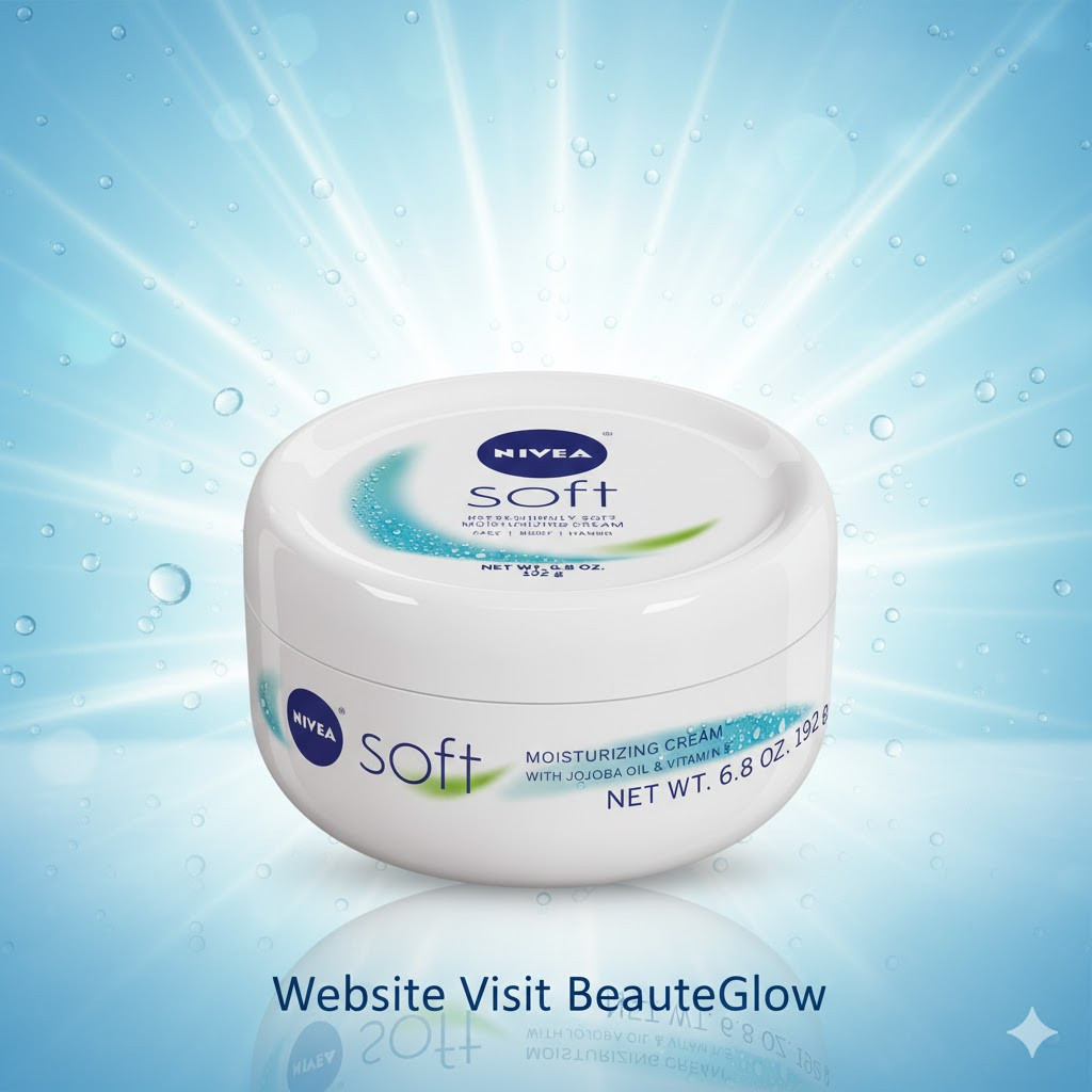 NIVEA Soft Light Moisturizing Cream | Vegan Formula | Face, Hands & Body