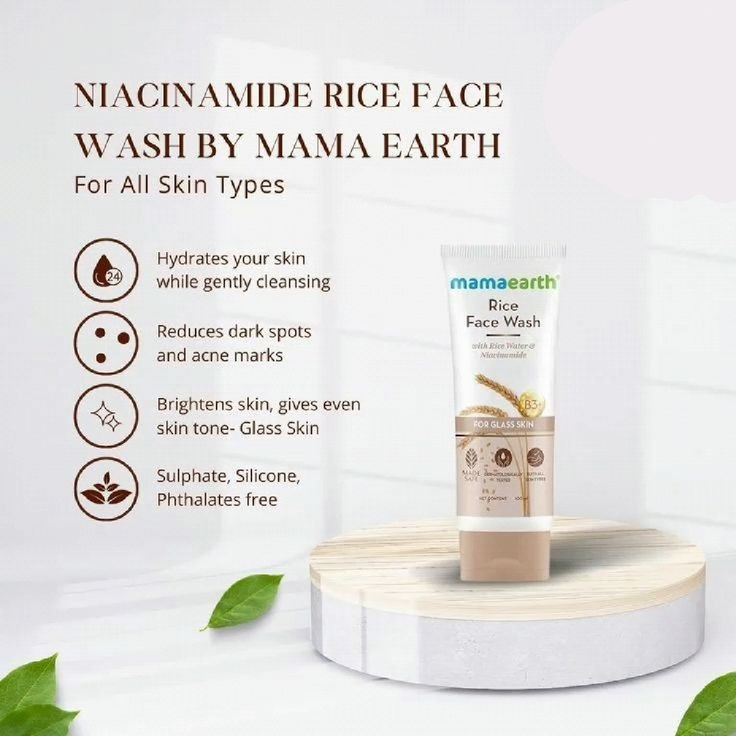 Mamaearth Rice Face-Wash 100ml