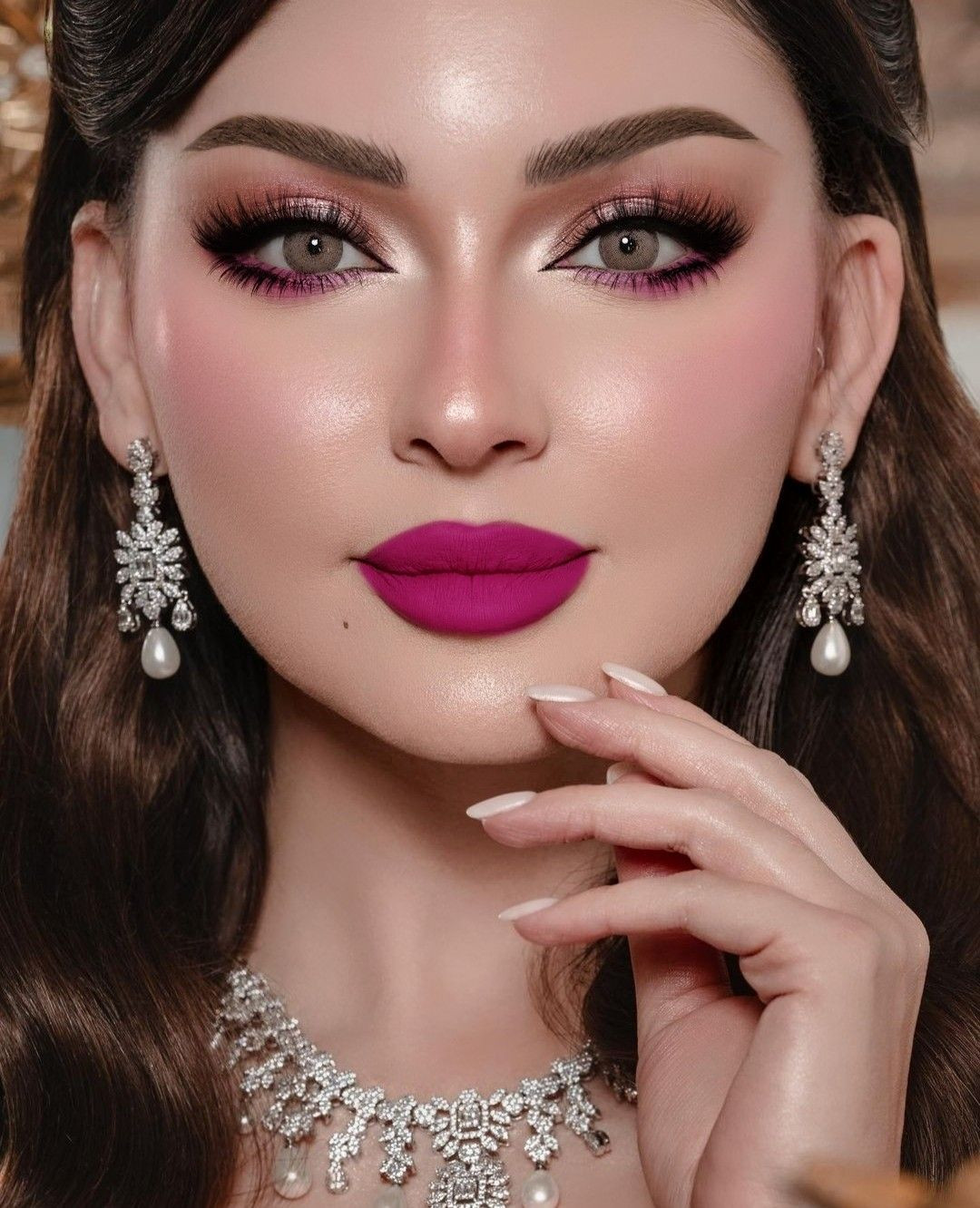 Golden Rose Matte Pressed Powder - Long-Lasting Shine Control & Perfect Finish