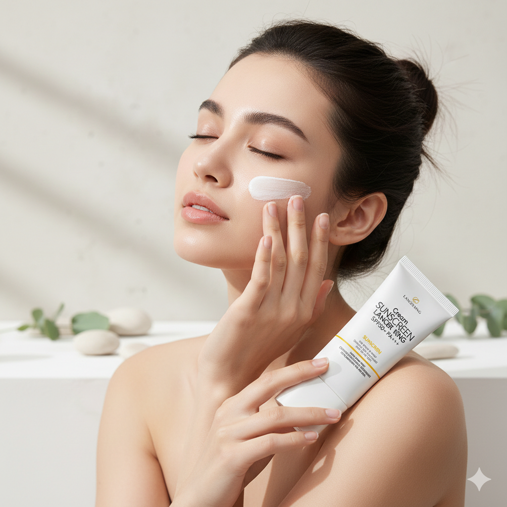 Lancer King Sunscreen Cream SPF50+ PA+++ – Ultra Protection & Hydration (50g)