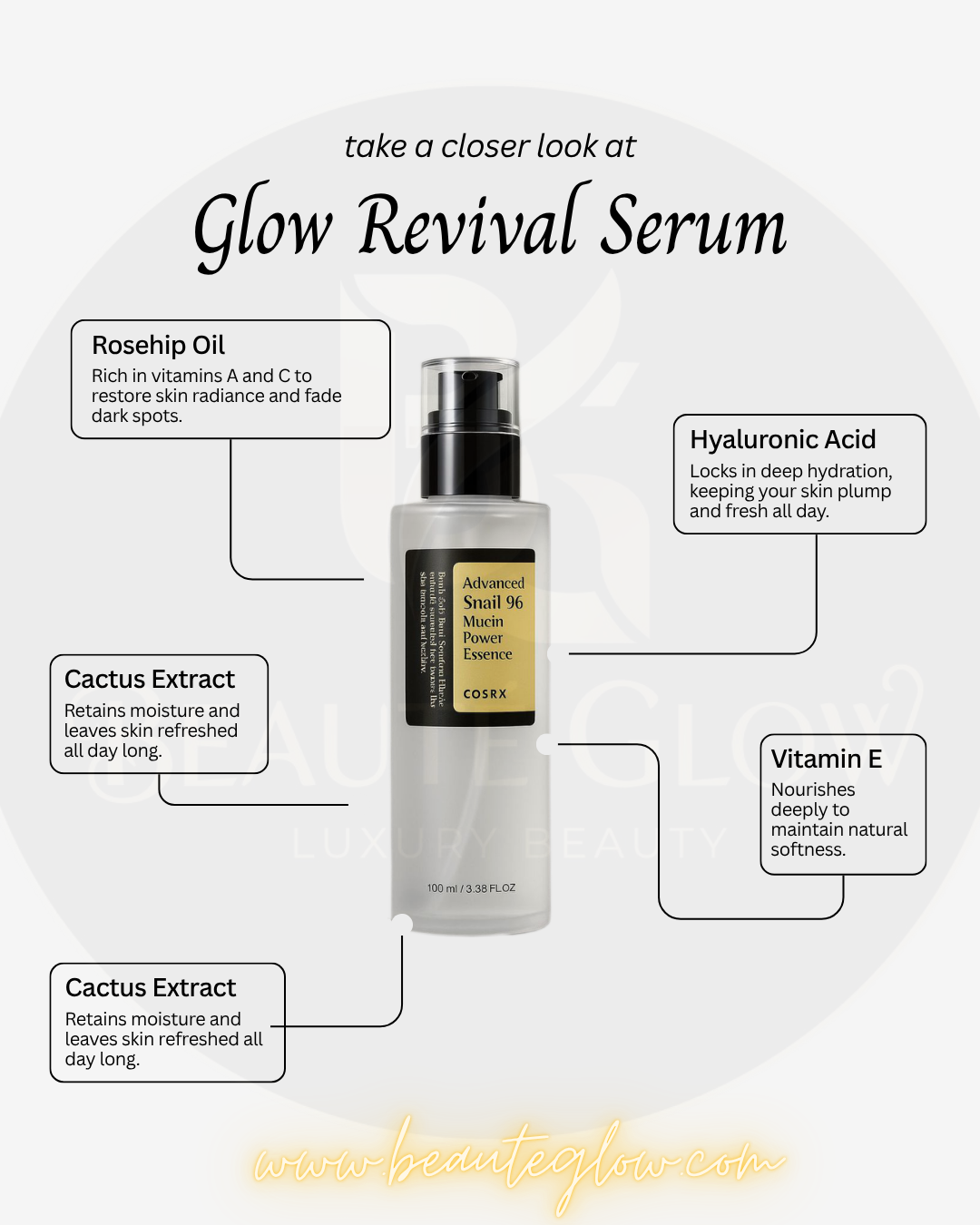 COSRX Advanced Snail 96 Mucin Power Essence - 100ml
