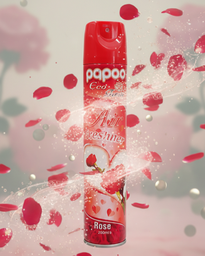 Papoo Eco Fresh Air Freshner - Rose Fragrance (200ml)
