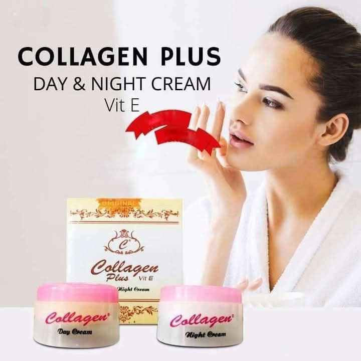 Collagen Plus VIT E ক্রিম সেট – ডে ও নাইট ক্রিম – কোলাজেন ও ভিটামিন ই সমৃদ্ধ