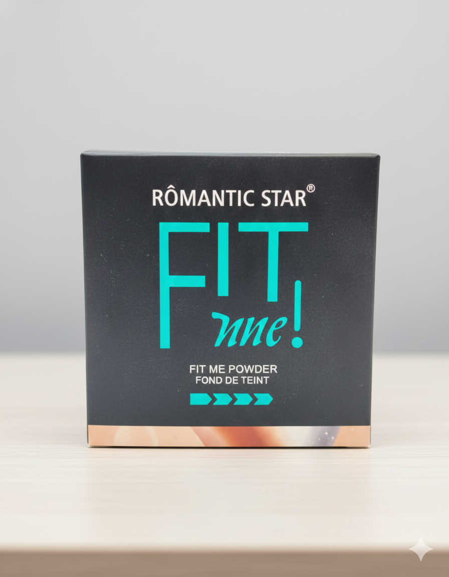 Romantic Star Fit Me Powder - সেরা ম্যাট ফিনিশ কম্প্যাক্ট পাউডার