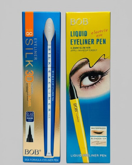 BOB Silk 3D Eyeliner Pen - দীর্ঘস্থায়ী, কালো এবং ওয়াটারপ্রুফ