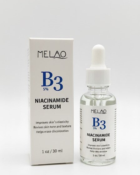 MELAO 5% B3 Niacinamide Serum | Brightening & Skin Tone Repair Face Serum | 1 oz / 30 ml