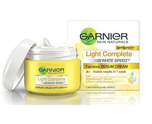 Garnier Light Complete White Speed Multi-Action Whitening Serum Cream SPF 20--23g