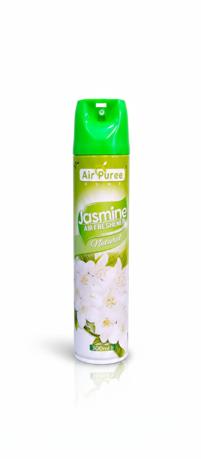 Air Puree Home Jasmine Air Freshener Spray - 300ml (Natural Fragrance)
