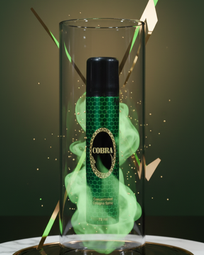 Cobra Concentrated Cologne Spray for Men - 75ml