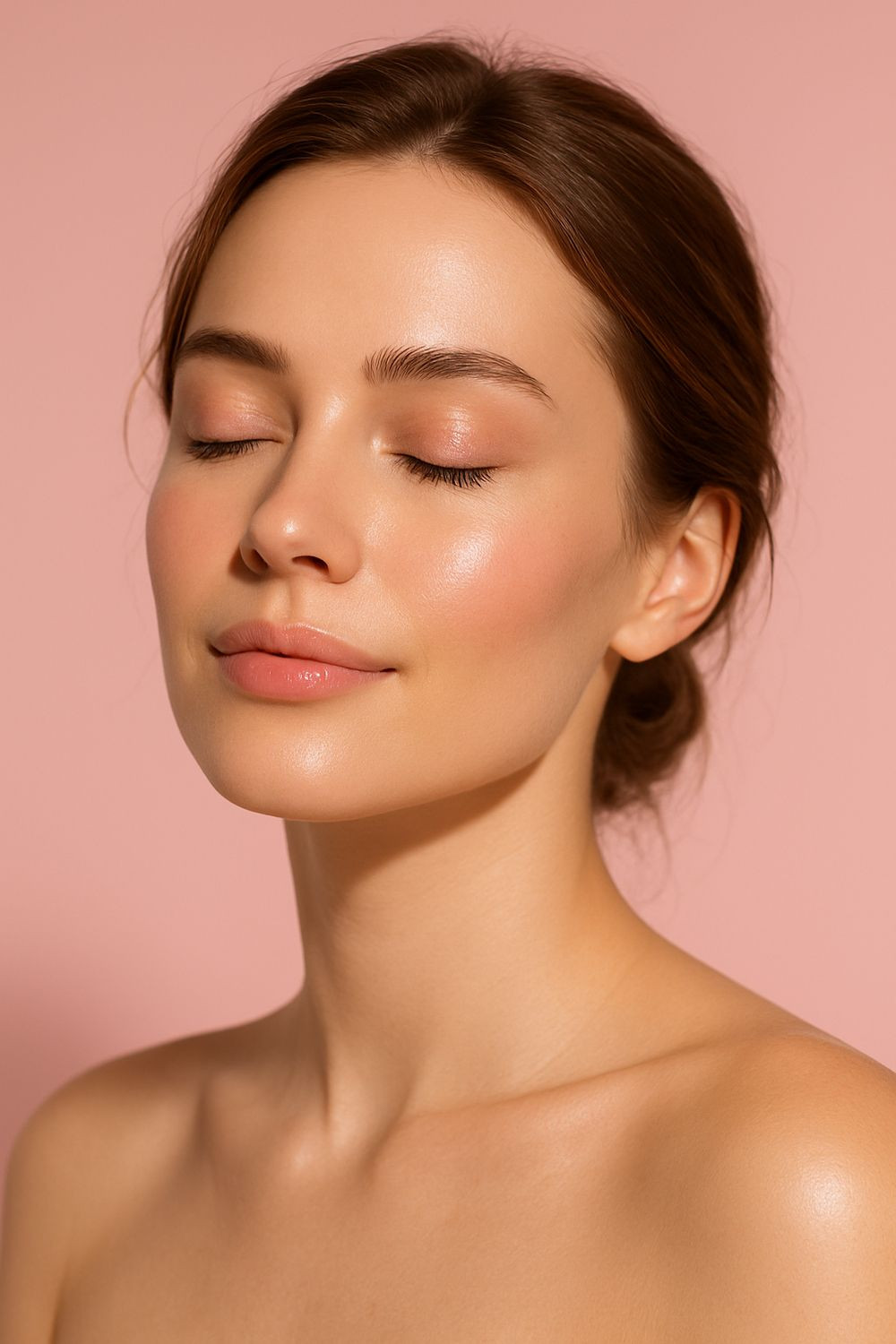 4-in-1 Ultimate Highlighter Palette - Glowing Finish)