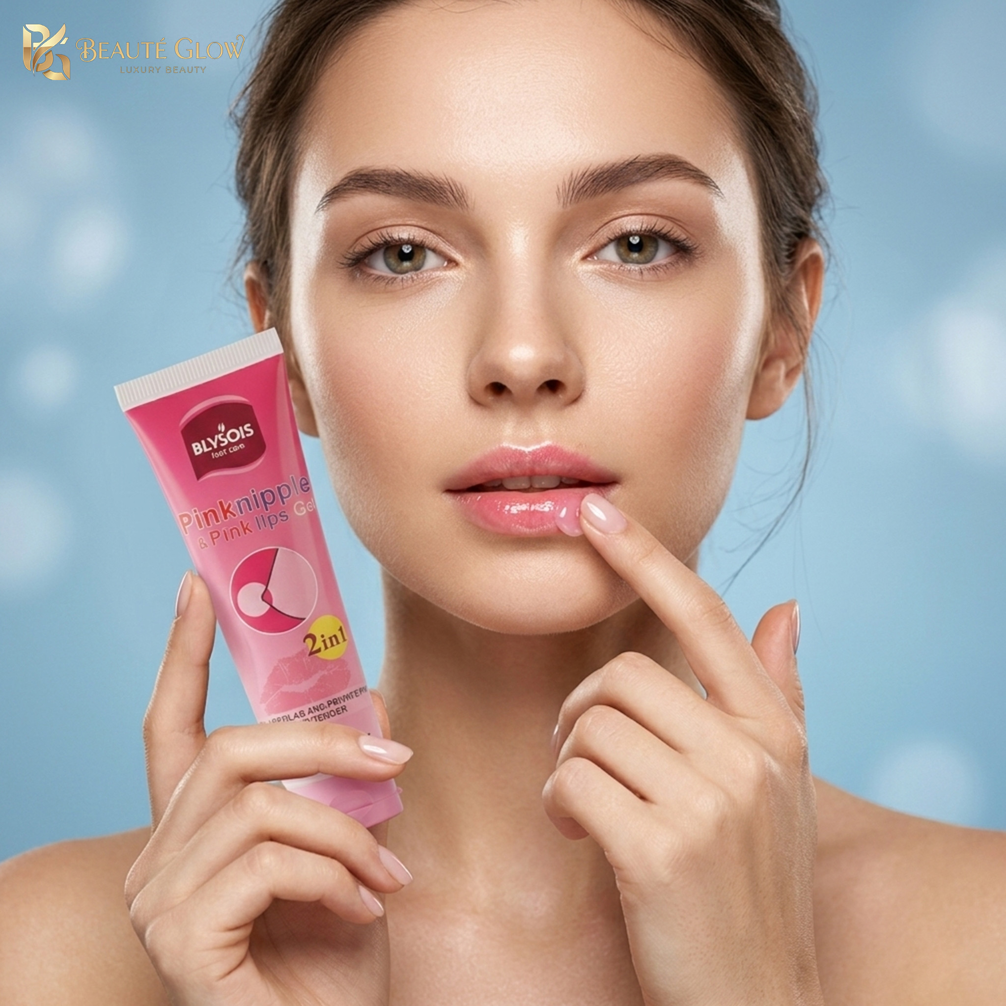 Blvsois 2-in-1 Pink Nipple & Pink Lips Brightening Gel (35ml) – For Soft, Pink & Radiant Skin