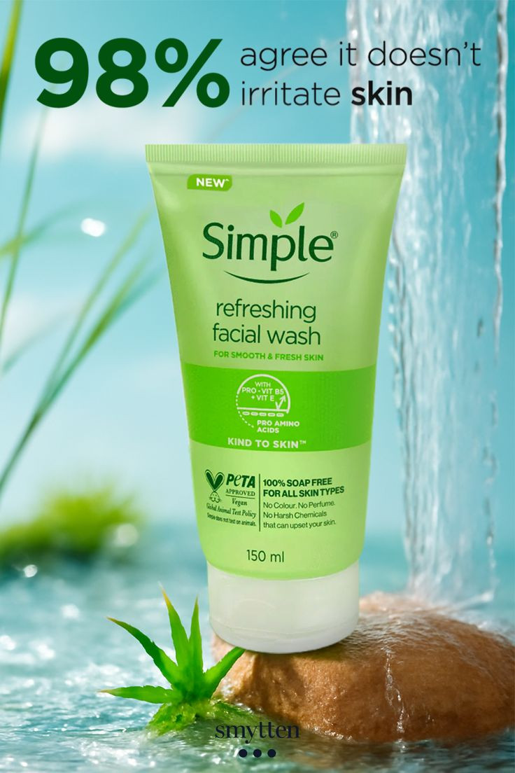 Simple Refreshing facial wash-150ml